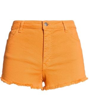 Kontatto Denim Shorts - Orange