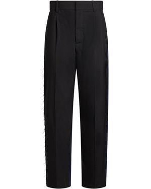 Marni Trousers Virgin Wool - Black