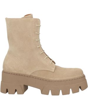 PAO PIANO ZERO Ankle Boots - Natural