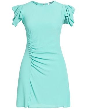 Mar De Margaritas Light Mini Dress Viscose - Blue