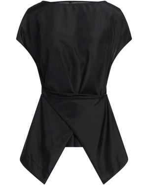 Pierantonio Gaspari Top Silk - Black