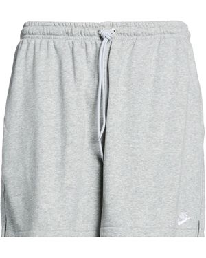 Nike Light Shorts & Bermuda Shorts Cotton, Polyester - Gray