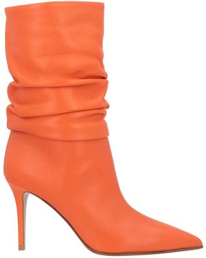 Le Silla Ankle Boots Leather - Orange