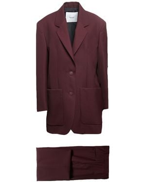Hevò Suit Virgin Wool - Purple