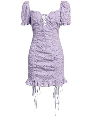 Aniye By Mini Dress Cotton - Purple