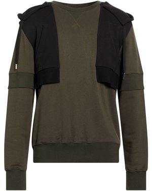 McQueen Military Sweatshirt Cotton - Green