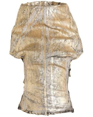 Rick Owens Top Cotton, Polybutylene, Natural Rubber