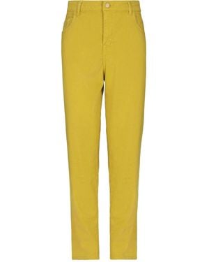 Manila Grace Denim Pants - Yellow