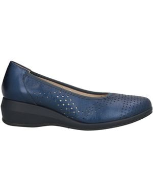 Melluso Court Shoes Leather - Blue