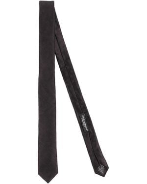Dolce & Gabbana Ties & Bow Ties Silk - Black
