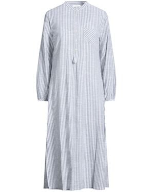 Antik Batik Midi Dress Cotton - Blue