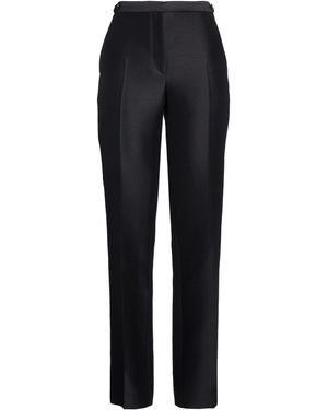 The Row Pants Wool, Silk - Blue