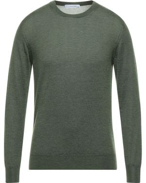 Cruciani Military Jumper Cashmere, Silk - Green