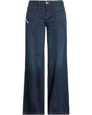 DIESEL Pantalon En Jean - Bleu
