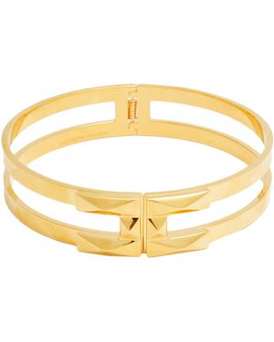 Elisabetta Franchi Necklace Brass - Metallic