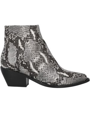 Le Silla Ankle Boots Leather - Gray
