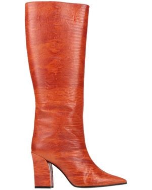 Aldo Castagna Boot Soft Leather - Red