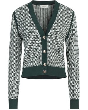 Crush Strickjacke - Grün