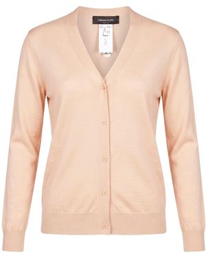 Fabiana Filippi Light Cardigan Cashmere, Silk - Pink