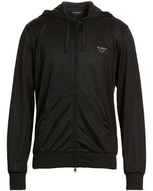 Emporio Armani Sweatshirt Polyester, Elastane - Black