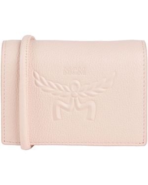 MCM Blush Cross-Body Bag Leather - Natural