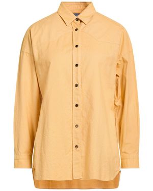 Finamore 1925 Marigold Shirt Cotton - Natural