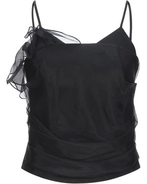 SIMONA CORSELLINI Top - Nero