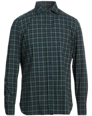 Luigi Borrelli Napoli Shirt Cotton - Green
