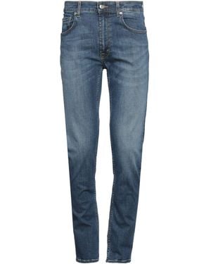 Department 5 Jeans Cotton, Elastomultiester, Elastane - Blue