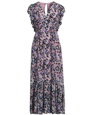 EMMA & GAIA Midi Dress Viscose - Purple