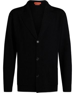 Daniele Fiesoli Cardigan Merino Wool - Black
