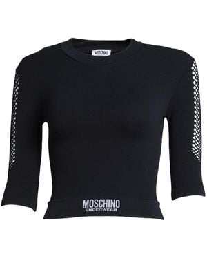 Moschino Top Polyamide, Elastane - Blue