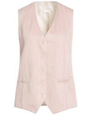 Circolo 1901 Tailored Vest Linen, Cotton - Pink