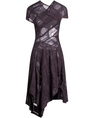 HALOS Midi Dress Organic Cotton, Cashmere - Blue