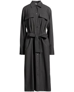 NINA 14.7 Midi Dress Polyester, Viscose, Elastane - Black