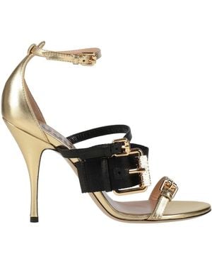 Moschino Sandals - Metallic