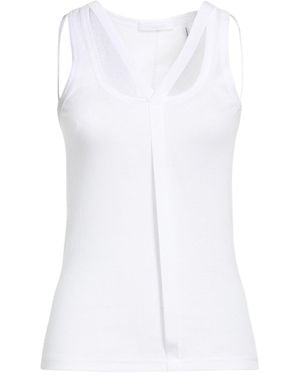 Helmut Lang Tank Top Pima Cotton, Modal - White