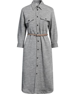 Peserico Midi-Kleid - Grau