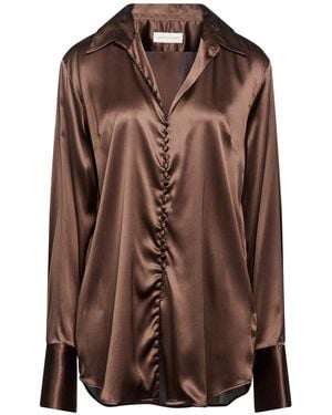 Dries Van Noten Camisa - Marrón
