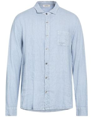 Crossley Shirt Linen - Blue