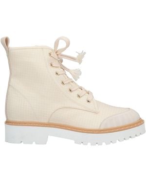 Hogan Ankle Boots - Natural