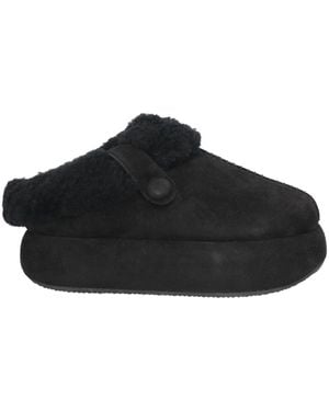 OSOI Mules & Clogs Goat Skin - Black