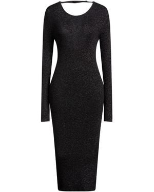 Jucca Midi Dress Polyamide - Black
