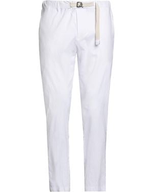 White Sand Pants Rayon, Nylon, Elastane - White