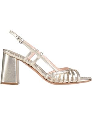Anna F. Sandals Leather - Natural
