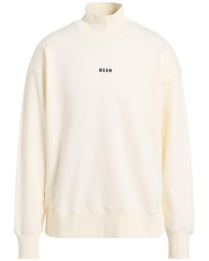 MSGM Sweatshirt - Weiß