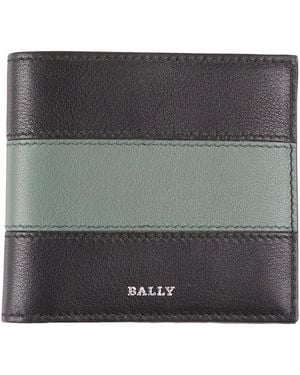 Bally Wallet Leather - Gray