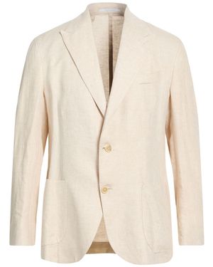 Eleventy Ivory Blazer Linen - Natural