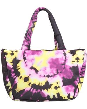 MSGM Handbag Textile Fibers - Pink