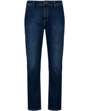 Camouflage AR and J. Jeans Cotton, Elastane - Blue